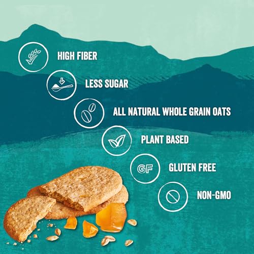 NAIRN’S GLUTEN-FREE STEM GINGER OAT GRAHAMS – HEALTHY, TASTY AND SAFE FOR CELIACS. PERFECT ON-THE GO SNACK .HIGH FIBER, NO ARTIFICIAL COLORS, FLAVORS, OR PRESERVATIVES, 5.64OZ