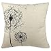 Onker Cotton Linen Square Decorative Throw Pillow Case Cushion Cover 18