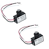 KOOBOOK 2Pcs AC 120-277V Photoelectric Switch Dusk