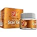 Scar Removal Gel, Maximum Strength Cream for New and Old Scars, Flattens Keloids Fast