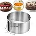 Yoofor Adjustable Stainless Steel Cake Ring 6-12 inch