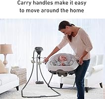 graco duetconnect lx swing not working
