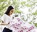 SIKONI Privacy Nursing Cover, Multi Use: Maternity Breastfeeding Fashion Scarf, Stroller Cover, Baby Carseat and High Chair Cover | Unisex Color 