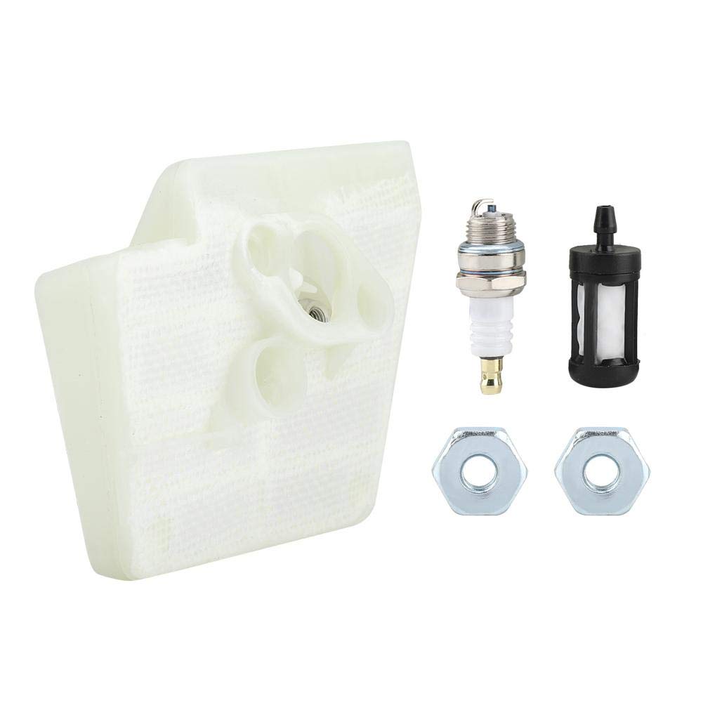Air Filter Spark Plug Bar Nuts Fuel Filters Oil Filter Kit Replacement Accessories for 026 MS260 Chain Saw Service Kit