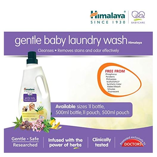 himalaya gentle baby laundry wash