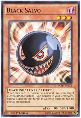 Amazon 遊戯王 英語版 Lc5d En222 Black Salvo ブラック ボンバー ノーマル 1st Edition トレカ 通販