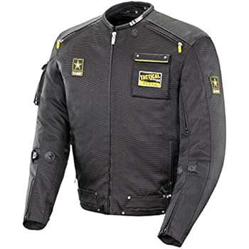 Amazon.com: Power Trip Mens U.S. Army Alpha Textile Motorcycle Jacket