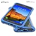 Galaxy S7 Active Case, POETIC Affinity Series Premium Thin/No Bulk/Clear/Dual Material Protective Bumper Case for Samsung Galaxy S7 Active (2016) Blue/Clear