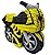 Yellow Motorcycle Pinata
