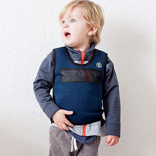 Weighted Compression Vest for Children (Ages 2 to 4) by Harkla - Helps with Autism, ADHD, Mood, Sensory Overload - Weighted Vest for Kids with Sensory Issues (The Best Weighted Vest)