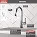 Delta Faucet Essa Touch Bar Faucet Brushed Nickel, Bar Sink Faucet Single Hole, Wet Bar Faucets with Pull Down Sprayer, Prep Sink Faucet, Delta Touch2O Technology, Arctic Stainless 9913T-AR-DST