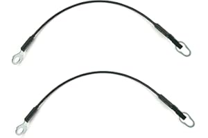 JSD AUTO PARTS JSD Pair (2 PCS) Rear Tailgate Support Cable for F-150 F-250 F-350 F7TZ-9943052-A