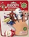Rudolph The Red-Nosed Reindeer Finger Puppets- 5 Pieces