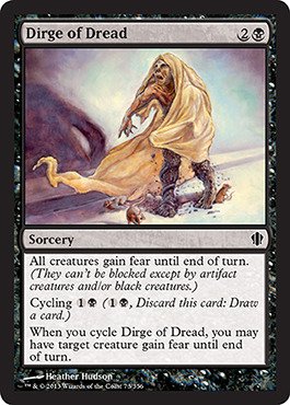 Magic: the Gathering - Dirge of Dread (73/356) - Commander 2013
