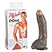 CalExotics Sean Michaels Dong, 10 Inch Dildo with Sturdy Suction Cup, Black SE-0150-03-3