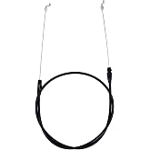 Bullwall 946-0957 Control Cable Compatible with MTD Troy-Bilt TB130 TB110 Yard Man Yard Machines Push Walk-Behind Mower Parts 50-Inch Lawn Mower 746-0957 Throttle Cable