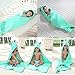 Baby Hooded Toddler Towel with Bear Ear- Soft and Thick 100% Cotton Bath Set for Kids Girls Boys Infant and Toddler, Good Choice (Green)