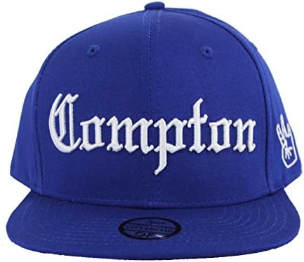 Compton Flat Bill Snapback Adjustable Baseball Cap Hat