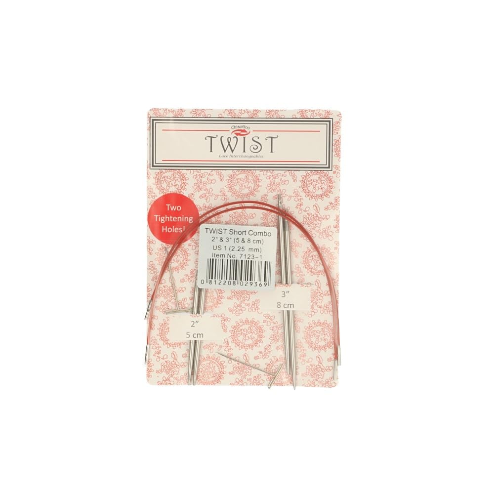ChiaoGoo Twist Lace Short Combo Pack 5+8cm 2.25mm - 1pc