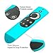 OEAGO Silicone [Anti Slip] Shock Proof Cover Case for All-New Fire TV with 4K Alexa Voice Remote (2017 Edition) (2nd Gen) / Fire TV Stick Alexa Voice Remote (Mint Turquoise)