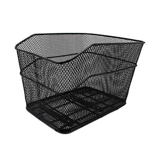 USPop Trading Rear Bike Basket Bicycle Basket Wire Mesh Foldable