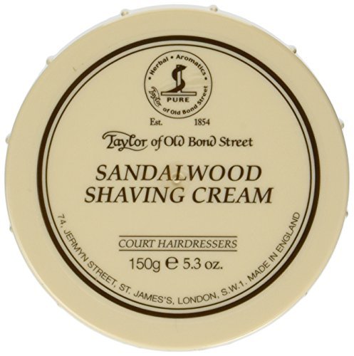 Taylor of Old Bond Street Sandalwood Shaving Cream Bowl, 5.3-Ounce 2PK by Taylor of Old Bond Street