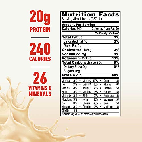 Boost High Protein Complete Nutritional Drink, Very Vanilla, 8 Ounce