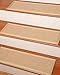 NaturalAreaRugs Temperley Sisal Carpet Stair Treads, 100% Natural Sisal, 9