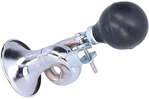 Bike Horn Retro Clown Horn, Old Fashion Classic Vintage Chrome Handlebar Horn for Club Car Kids Bike Boat RV Motorcycle
