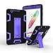 LG G Pad III 8.0 Case, Topratesell Premium Hybrid Drop Proof Armor Defender Full-body Protection Heavy Duty Kickstand Case for LG G Pad X 8.0 V521 / G Pad 3 8.0 V525 2016 Version Black Purple