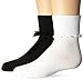 Jefferies Socks Big Girls' Ruffle and Ripple Edge Turn Cuff Socks(Pack of 2)