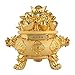 BOYULL Feng Shui Golden Ingot/Yuan Bao Treasure Basin Wealth Porsperity Figurine, Best Housewarming Congratulatory Gift,Feng Shui Décor