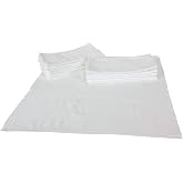 OsoCozy Bleached Birdseye Flat Cloth Diapers (1 Dozen) - 27.5 x 30.5 Inches, One-Layer Flat Cloth Baby Nappies Made of Soft, Durable 100% Birdseye Weave Cotton