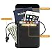 Fintie Passport Holder Neck Pouch [RFID Blocking] Premium PU Leather Travel Wallet, Black