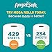 Angel Soft Toilet Paper, 12 Double Rolls, 12 Count