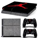 MATTAY Jordan 3 Whole Body Vinyl Skin Sticker Decal Cover for PS4 Playstation 4 System Console and Controllers by MATTAY