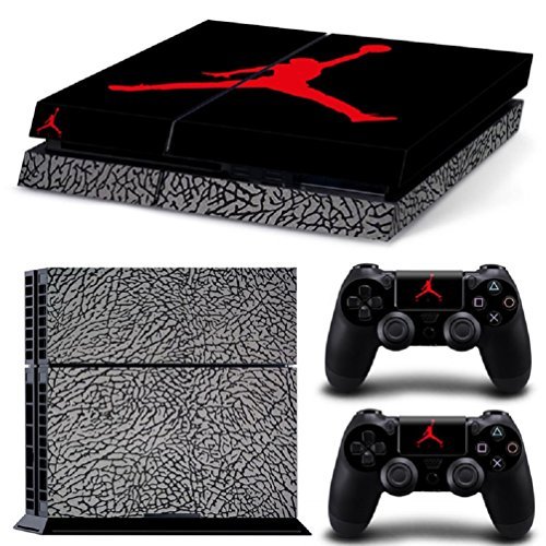 MATTAY Jordan 3 Whole Body Vinyl Skin Sticker Decal Cover for PS4 Playstation 4 System Console and Controllers by MATTAY