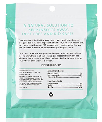 4 Cliganic+Mosquito+Repellent+Protection+Waterproof