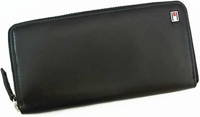 Amazon Tommy Hilfiger トミーヒルフィガー メンズ ラウンドファスナー 長札 長財布 91 4691 01bk Tommy Hilfiger トミーヒルフィガー 財布