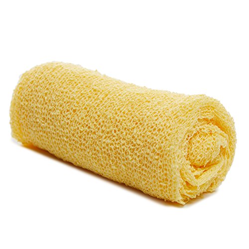 Newborn Baby Photography Props - Long Ripple Wrap Blanket and Lace Beads Headband (MatWrapSet-Yellow+White, OneSize)