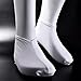 Hotop 2 Pairs Moisturizing Socks Foot Spa Socks Moisture Enhancing Socks Cosmetic Socks for Dry Hard Cracked Skin, White