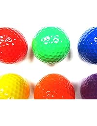 aviat Color Juego de mini pelota de golf 6 Pelotas de golf coloridas