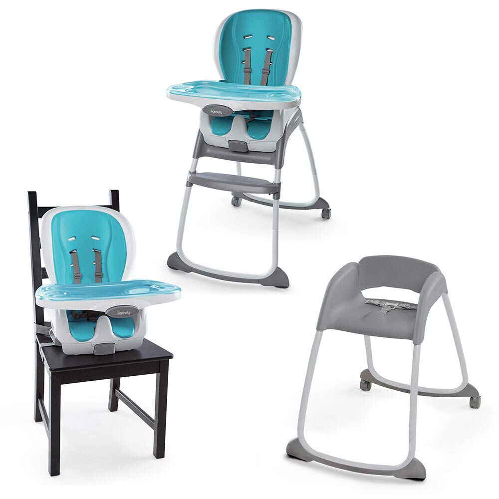 Ingenuity Trio 3-in-1 SmartClean High Chair™ - Aqua