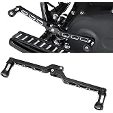DreamSeek Heel Toe Gear Shift Lever + Shift Peg for Harley FL Softail/Touring, Road King, Street Glide/Tri Glide Trikes - Shifter Lever (Black)
