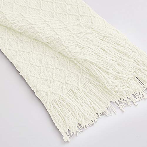 EVERGRACE Manta De Felpilla Suave Para Sofá, Acogedora