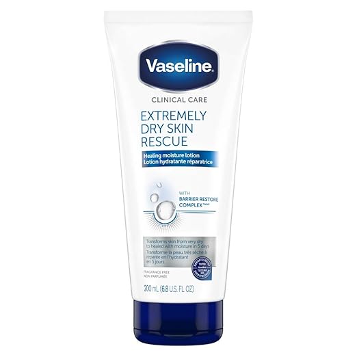vaseline advanced strength dry skin rescue