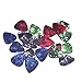 Mudder Assorted Celluloid Guitar Picks Plectrums 0.46 mm, 0.71 mm, 0.96 mm and 1.2 mm, 20 Pack