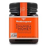 Wedderspoon 100% Raw Premium Manuka Honey KFactor 16+, 8.8 Ounce