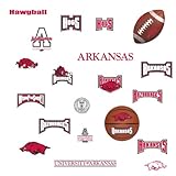 RoomMates RMK1049SCS University of Arkansas Peel & Stick Wall Decals