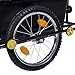 Giantex Bike Bicycle Cargo Trailer Cart Luggage Carrier Steel Frame w/Plastic Tank